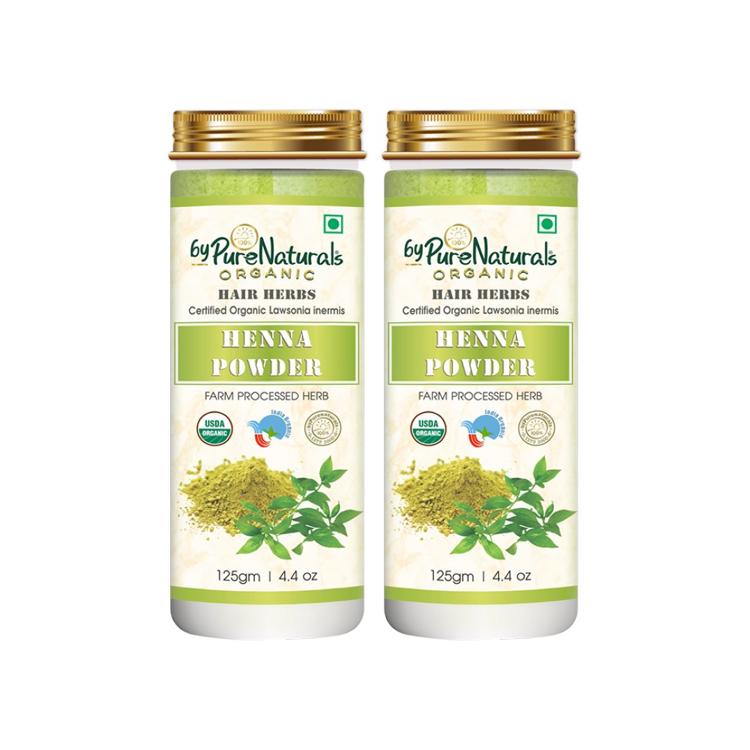 Natural Herbal Organic Henna Powder  pack of 2